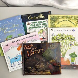 7 Children's Story Books Illustrated Multiple Formats Ages 3-7